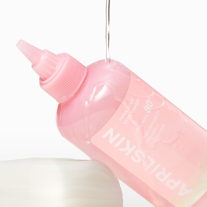 APRILSKIN Pink Aloe Vitamin C Soothing & Brightening Toner