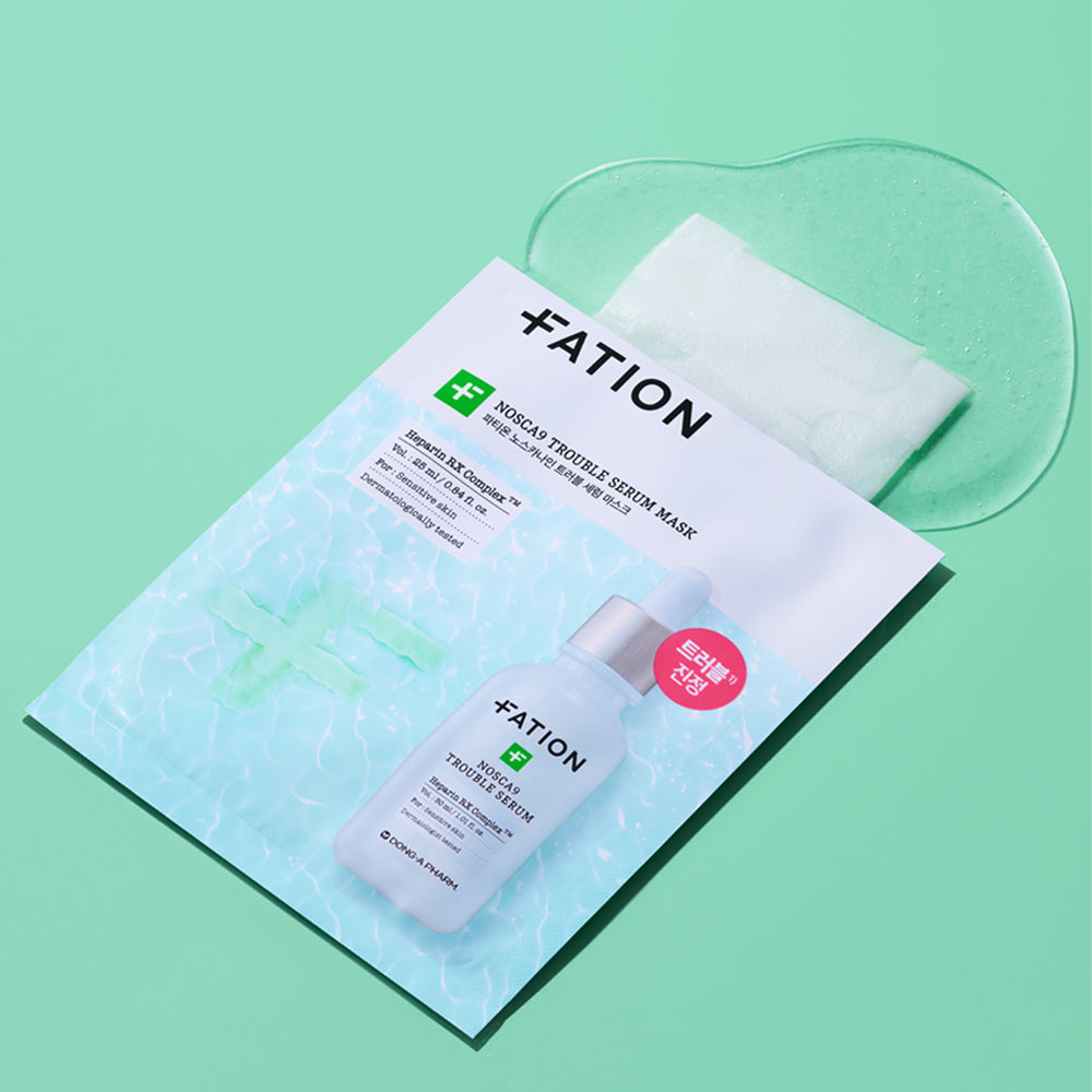 FATION Nosca9 Trouble Serum Mask Sheet