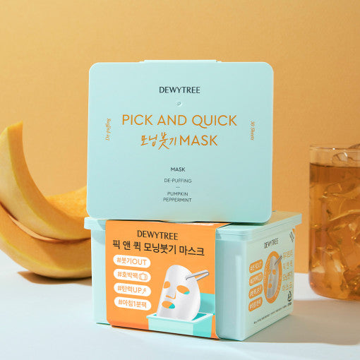 DEWYTREE PICK & QUICK De-Puff Morning Mask