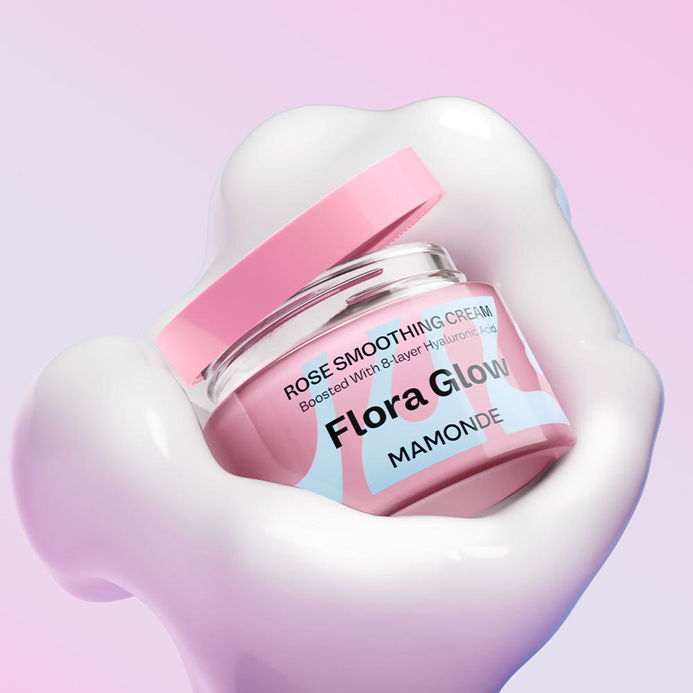 Mamonde Flora Glow Rose Smoothing Cream