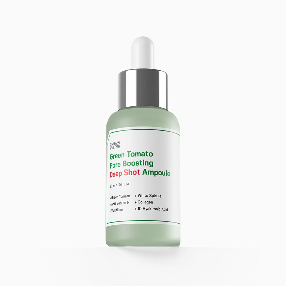 SUNGBOON EDITOR Green Tomato Pore Boosting Deep Shot Ampoule