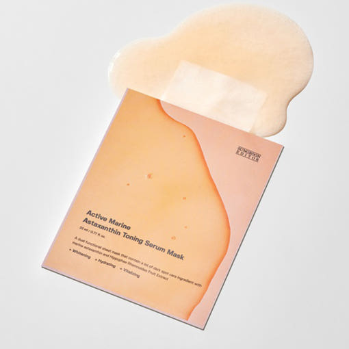 SUNGBOON EDITOR Active Marine Astaxanthin Toning Serum Mask