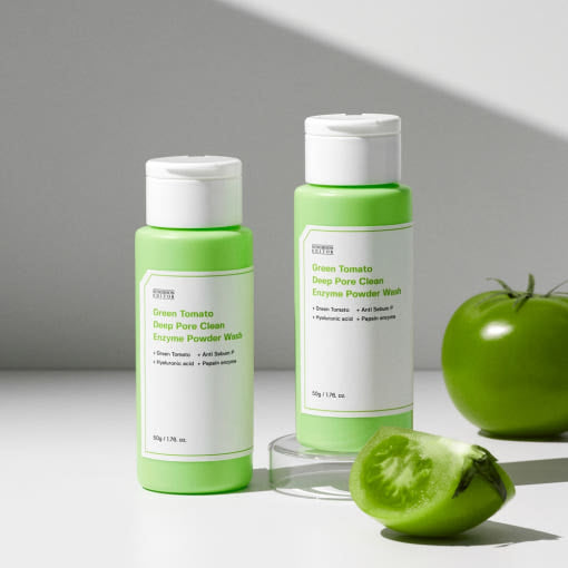 SUNGBOON EDITOR Green Tomato Deep Pore Clean Enzyme Powder Wash