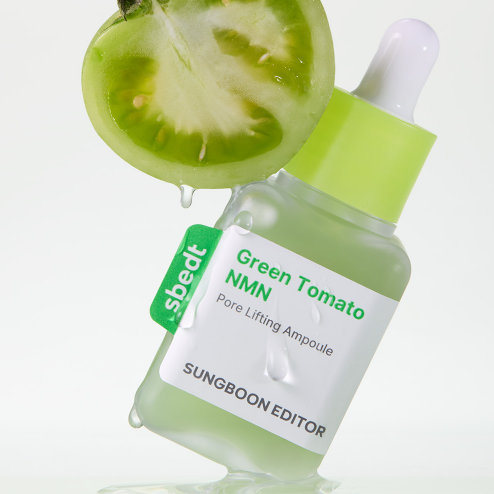 SUNGBOON EDITOR Green Tomato NMN Pore Lifting Ampoule