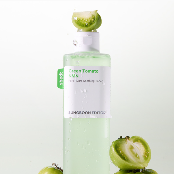 SUNGBOON EDITOR Green Tomato NMN Pore Hydro Soothing Toner