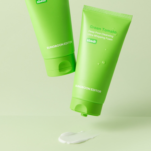 SUNGBOON EDITOR Green Tomato Deep Pore Cleansing Ultra Whipping Foam