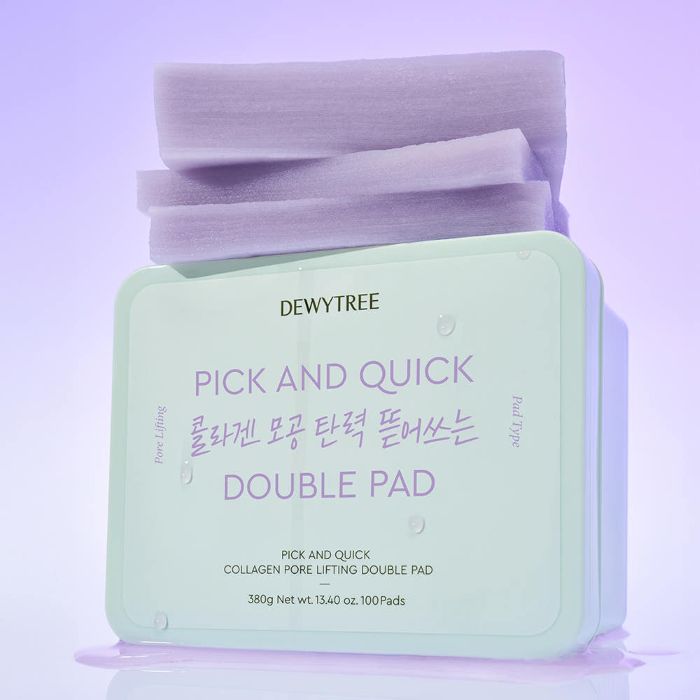 DEWYTREE Pick And Quick Collagen Pore Lifting Double Pad