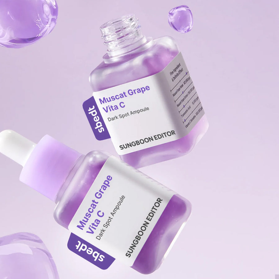 SUNGBOON EDITOR Muscat Grape Vita C Dark Spot Ampoule